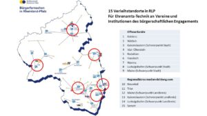 Digital in die Zukunft - 15 Verleihstandorte